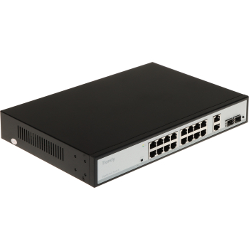 SWITCH POE TC-P3S020 SPEC:G/1622/AT/180 16-PORTOWY SFP TIANDY